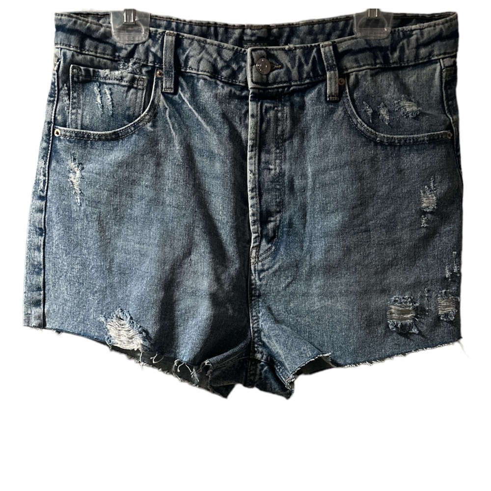 Wild fable  plus size jean high rise cut off shorts size 16